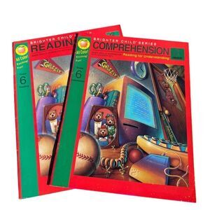 Brighter Child Grade 6 Reading Comprehension Workbook Set